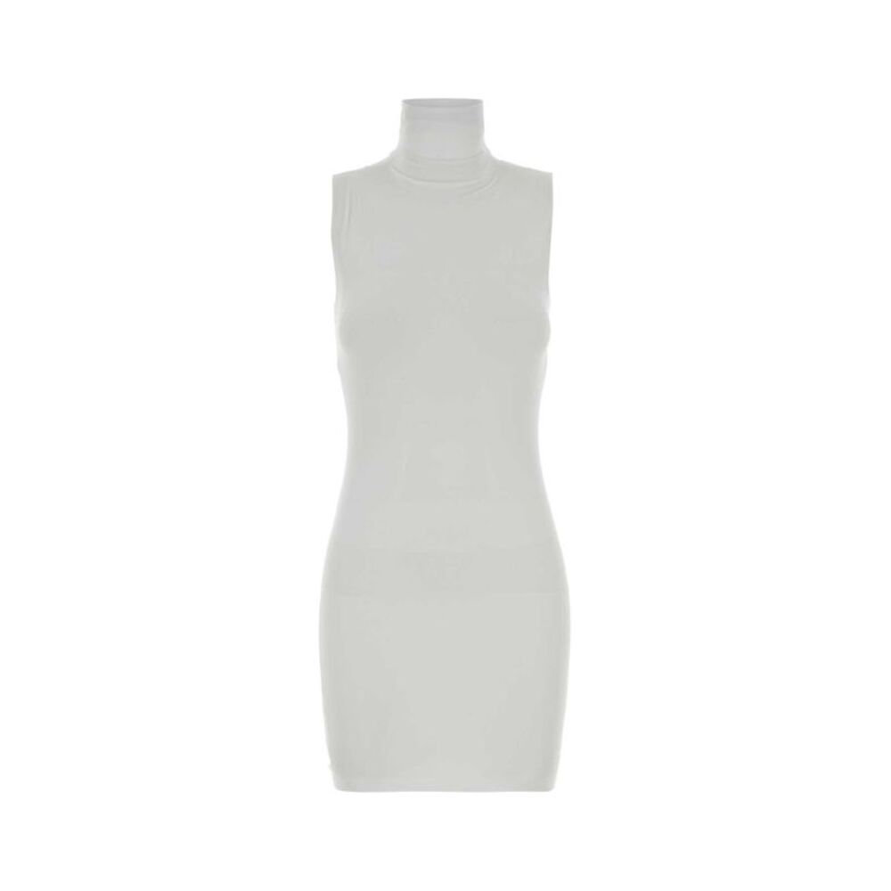 Gucci Women White Stretch Jersey Mini Dress